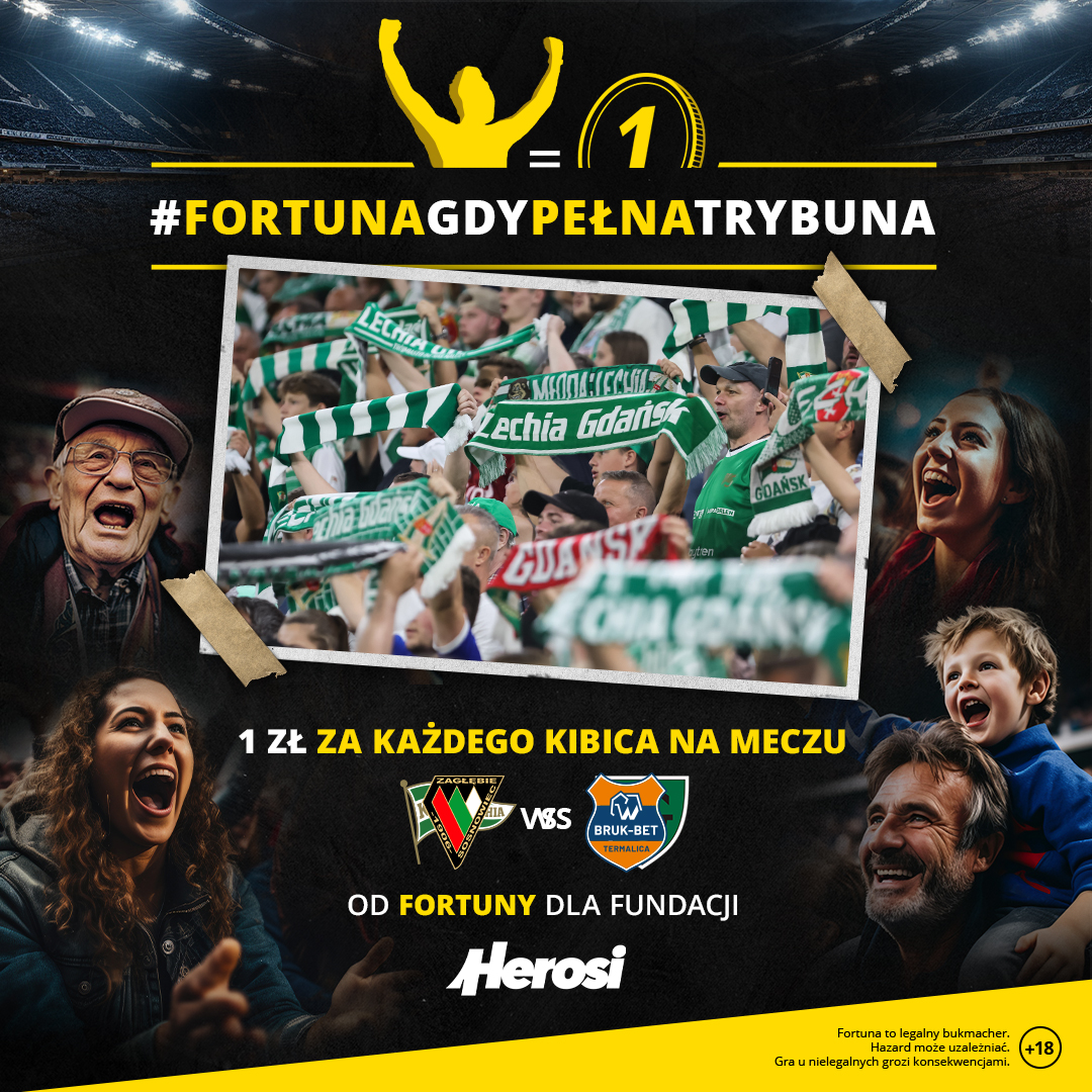 #FortunaGdyPełnaTrybuna - OFICJALNA STRONA LECHII GDAŃSK