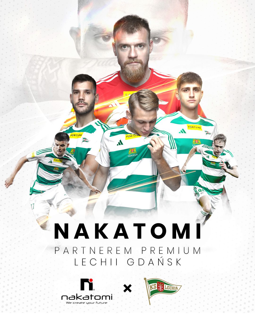 Nakatomi is the Premium Partner of Lechia Gdańsk!