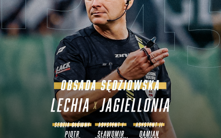 Piotr Lasyk sędzią meczu #LGDJAG