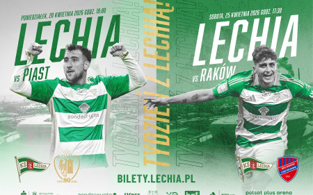 Tickets for the matches #LGDPIA and #LGDRCZ are now available!