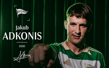 19-year-old Polish international Jakub Adkonis joins Lechia Gdańsk