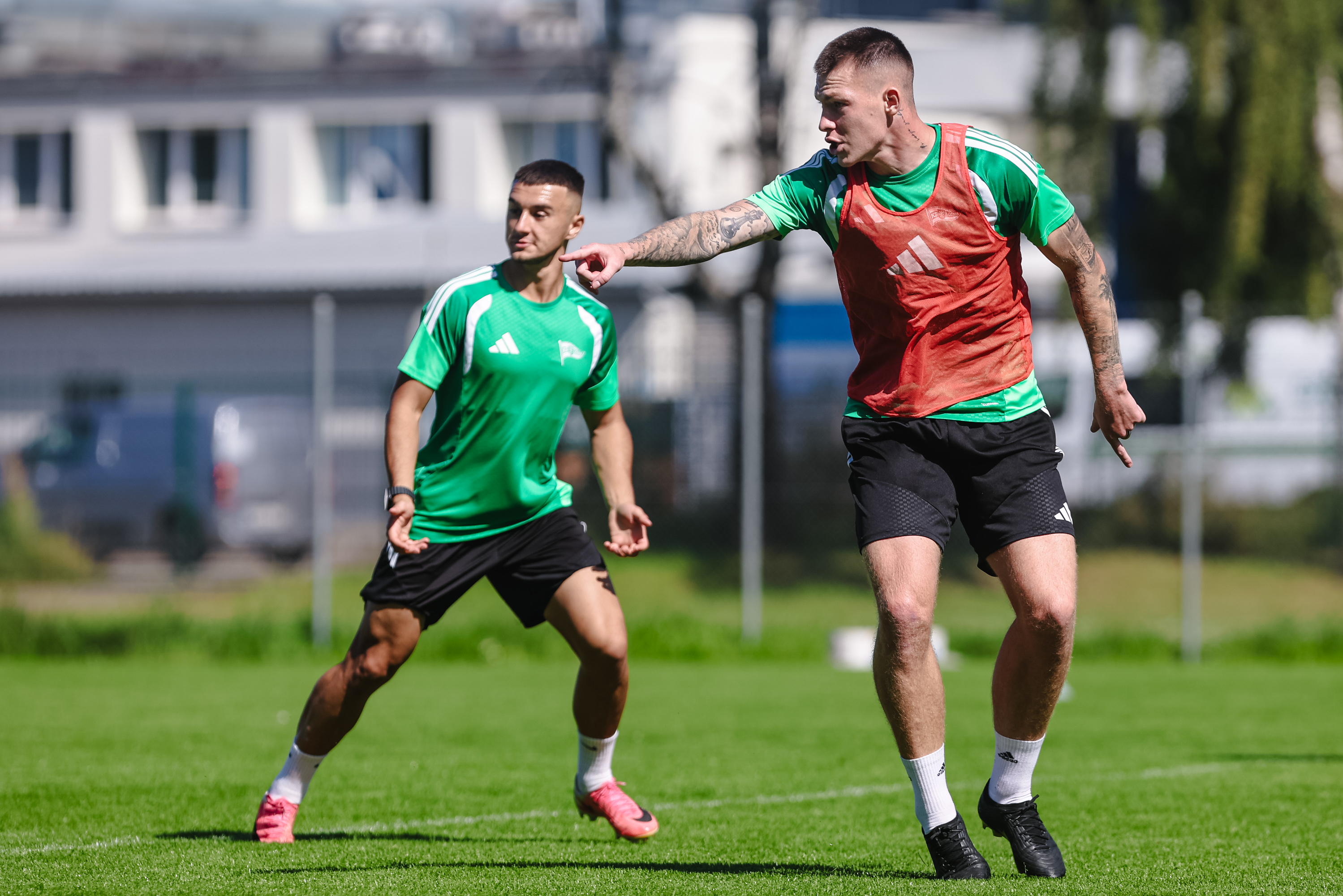 Preparations for the Polonia vs Lechia match [PHOTOS]
