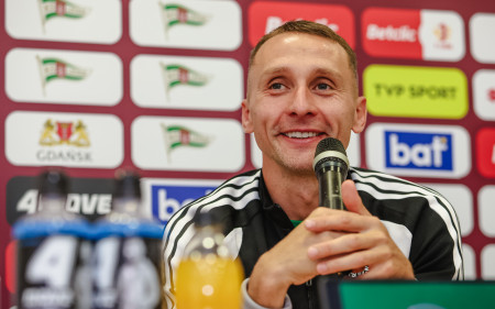 Trener Vladyslav Lupashko przed&nbsp;meczem #POLLGD