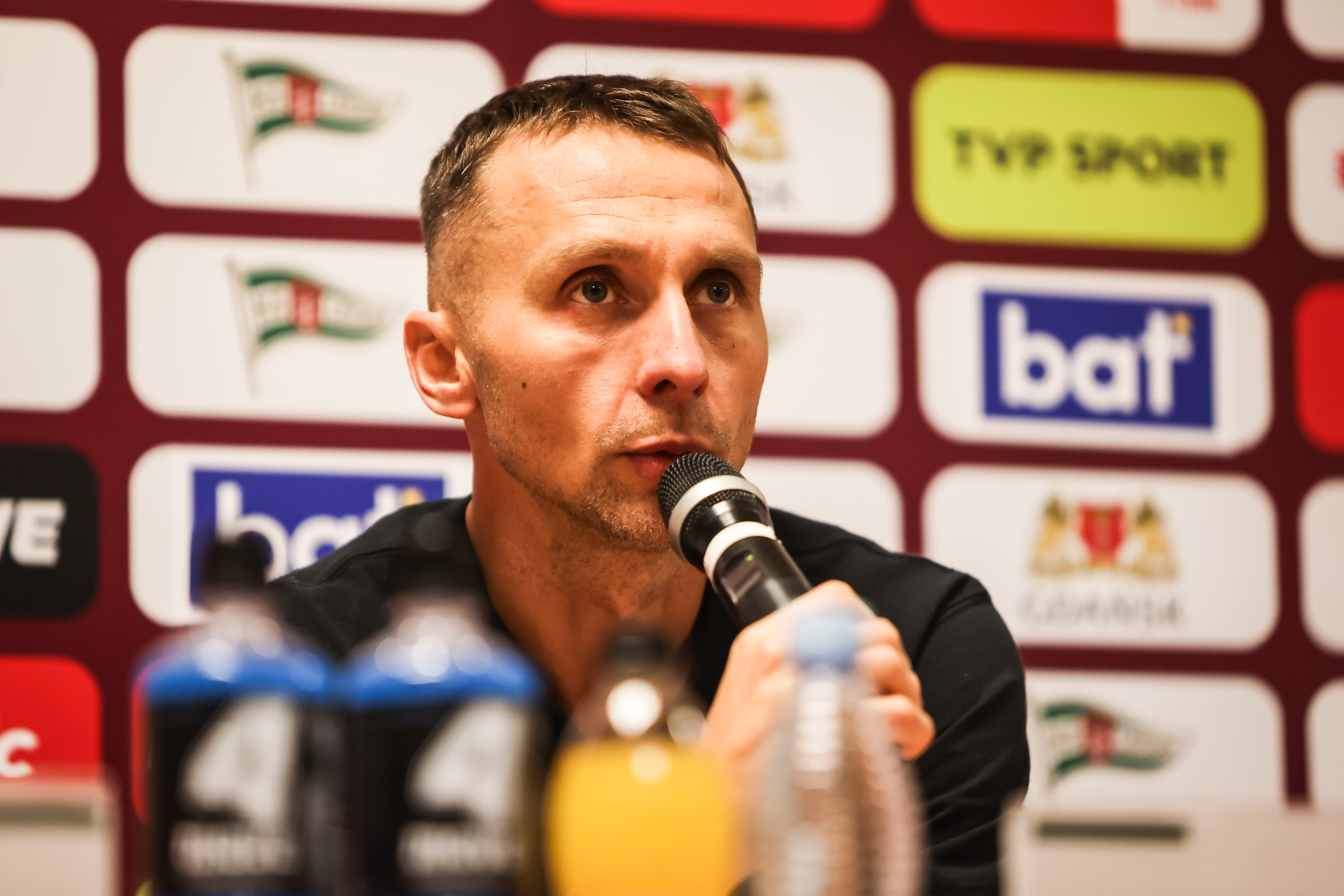 Vladyslav Lupashko after the match with Pogoń Siedlce