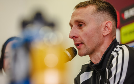 Vladyslav Lupashko przed&nbsp;meczem z&nbsp;Miedzią Legnica