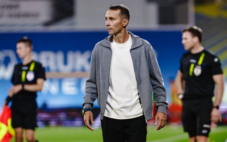 Vladyslav Lupashko po&nbsp;meczu Bruk-Bet Termalica vs Lechia