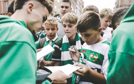 Biało-Zielone spotkanie pod&nbsp;Neptunem [GALERIA]