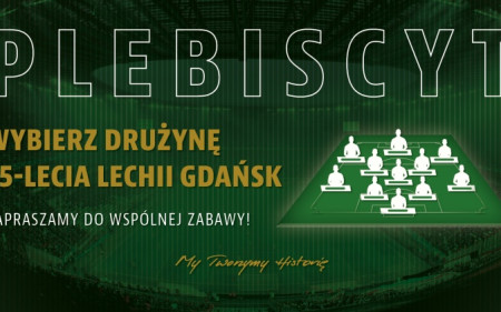 Rusza plebiscyt na drużynę 75-lecia Lechii Gdańsk