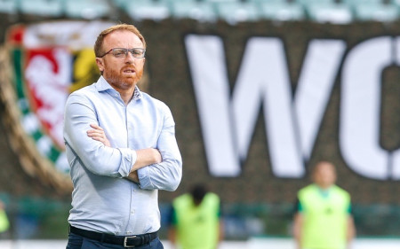 Konferencja prasowa po meczu ze Śląskiem Wrocław