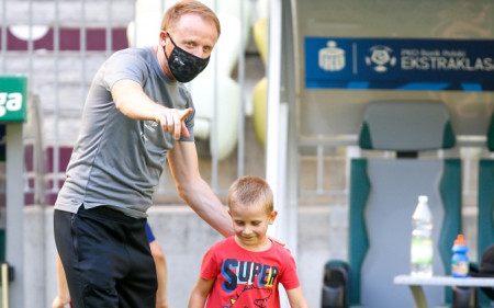 Trening z dziećmi prowadzony przez Piotra Stokowca [GALERIA]