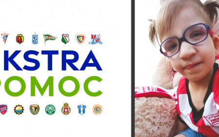 #EkstraPomoc – kluby Ekstraklasy pomagają młodej fance Cracovii