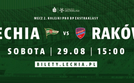 Ruszyła sprzedaż biletów na mecz z Rakowem Częstochowa