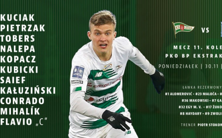 Znamy skład Lechii Gdańsk na mecz z Lechem Poznań