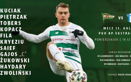 Znamy skład Lechii na mecz z Wisłą Płock