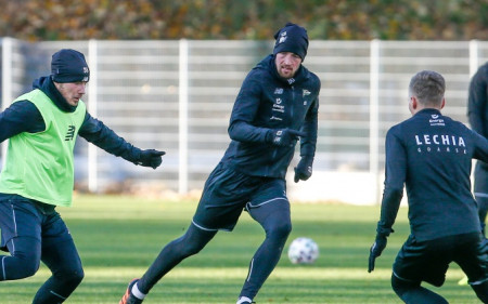 Piątkowy trening w obiektywie