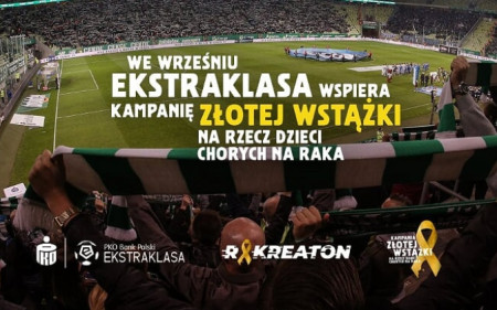 PKO Bank Polski Ekstraklasa dołącza do Kampanii Złotej Wstążki