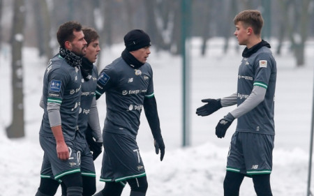 Sparing z Wisłą na koniec przygotowań