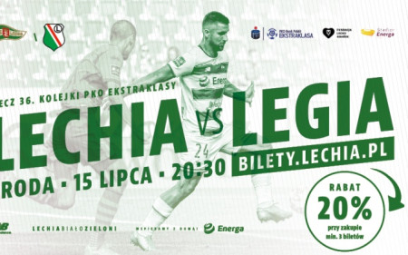 Trwa sprzedaż biletów na mecz z Legią