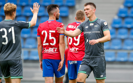 Michał Nalepa po sparingu z Rakowem (wideo)