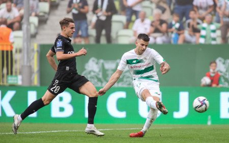 Mateusz Żukowski po meczu z Cracovią