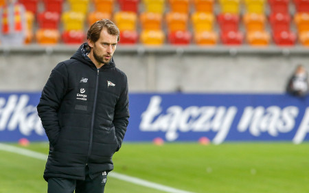 Konferencja prasowa po 1/32 finału Fortuna Pucharu Polski przeciwko Jagiellonii Białystok