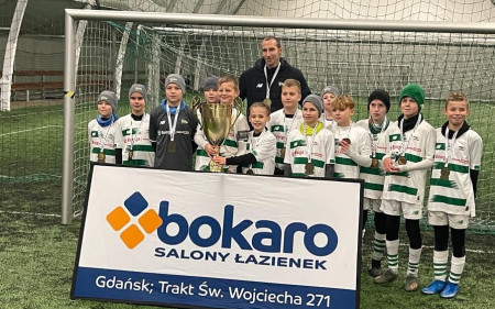 Drużyna rocznika 2010 Akademii Lechii Gdańsk najlepsza w Bokaro Cup