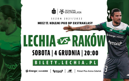 Ruszyła sprzedaż biletów na spotkanie z Rakowem Częstochowa