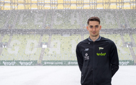 David Stec przechodzi w Lechii badania medyczne