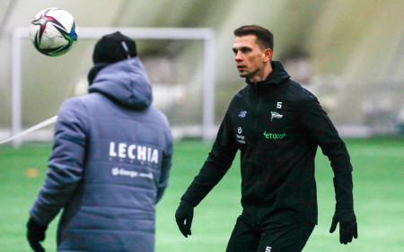 Bartosz Kopacz na testach medycznych w Zagłębiu Lubin