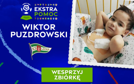 #EkstraPomoc: Lechia Gdańsk wspiera 2-letniego Wiktora