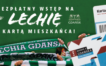 Darmowy wstęp na Lechię z Kartą Mieszkańca!