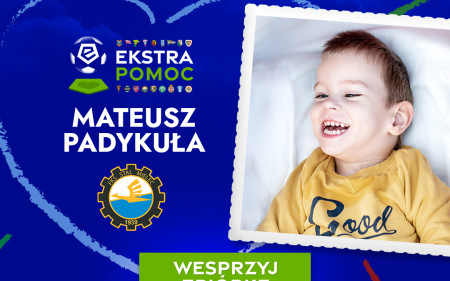 Stal Mielec organizuje #EkstraPomoc dla Mateuszka