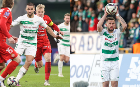 Łukasz Zwoliński i Rafał Pietrzak po meczu