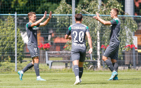 W pierwszym sparingu Raków minimalnie lepszy