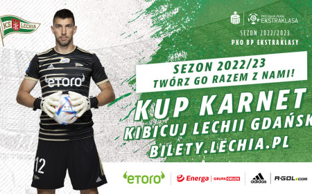 Już dziś kup karnet na mecze Lechii Gdańsk!