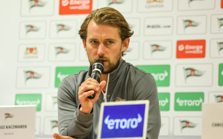 Konferencja po meczu Lechia – Rapid / Tomasz Kaczmarek: „To, że odpadliśmy, bardzo boli” / 28.07.2022