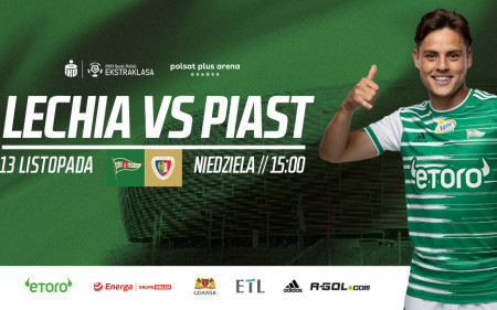 Trwa sprzedaż biletów na mecz Lechia Gdańsk – Piast Gliwice! Wspieraj Biało-Zielonych