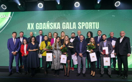Piłkarze Lechii Gdańsk nagrodzeni na XX Gdańskiej Gali Sportu