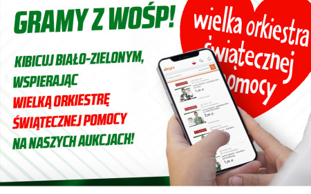 Lechia gra razem z WOŚP! Ostatnia szansa na licytacje!
