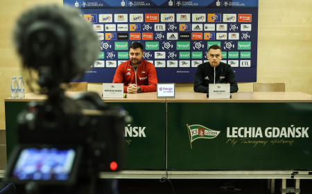 Konferencja prasowa przed meczem Górnik Zabrze – Lechia Gdańsk | 02.02.2023