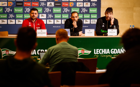 Konferencja prasowa przed meczem Lechia Gdańsk – Miedź Legnica | 08.03.2023
