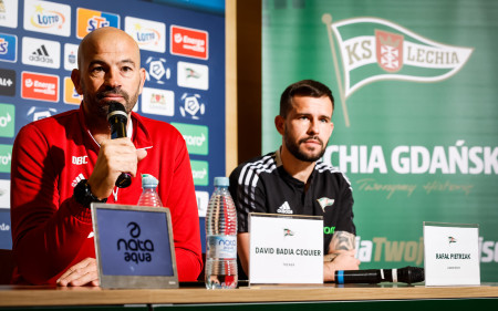 Konferencja prasowa przed meczem Lechia Gdańsk – Pogoń Szczecin | 13.04.2023