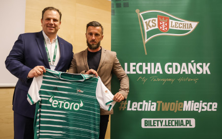 Konferencja prasowa z udziałem Prezesa Zarządu Lechii Gdańsk, Zbigniewa Ziemowita Deptuły
