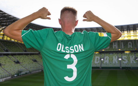 Szwedzki środkowy obrońca Elias Olsson podpisał kontrakt z Lechią Gdańsk