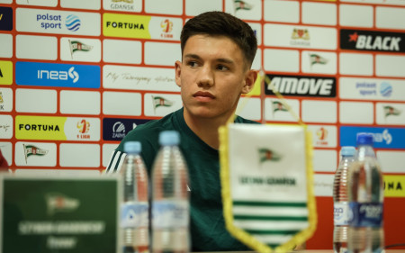 Konferencja prasowa przed meczami Lechii Gdańsk I 1/32 finału PP i 10. kolejka Fortuna 1. Liga