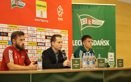Konferencja prasowa przed meczem Lechia Gdańsk – GKS Katowice | 9. kolejka Fortuna 1. Liga