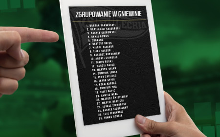 Kadra Lechii Gdańsk na zgrupowanie w Gniewinie