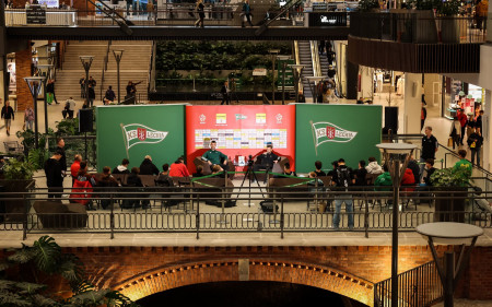 Konferencja prasowa w Forum Gdańsk przed Lechia Gdańsk – Górnik Łęczna | 11. kolejka Fortuna 1. Liga