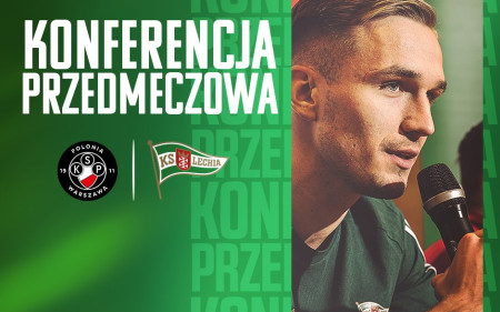Konferencja prasowa przed meczem Polonia Warszawa – Lechia Gdańsk | 12. kolejka Fortuna 1. Liga