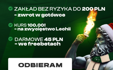 Mikołajkowa akcja na mecz Lechii z Miedzią Legnica od serwisu LegalniBukmacherzy.pl